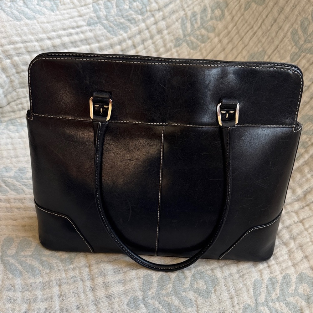 Ann Taylor Vintage Leather Handbag